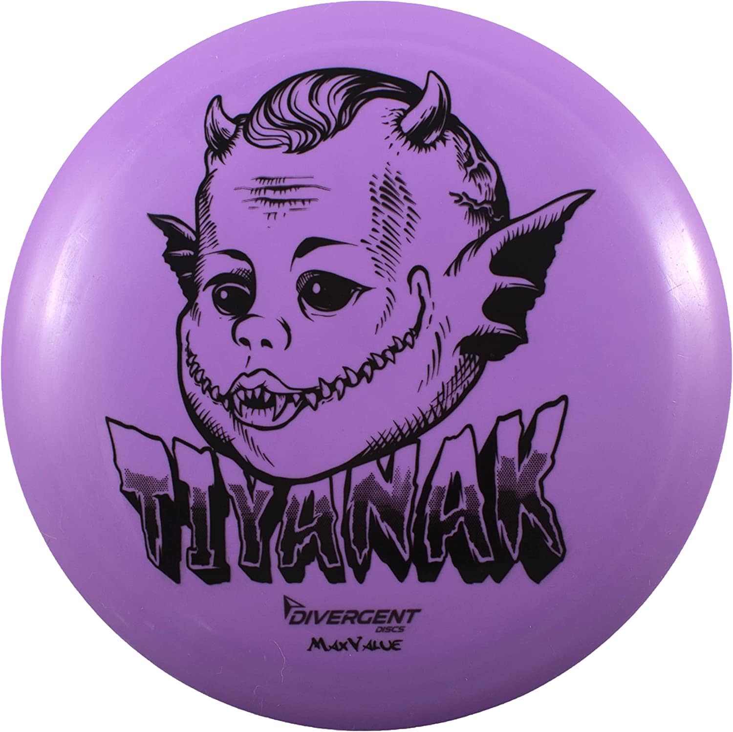 Divergent Discs Tiyanak disc golf disc in purple